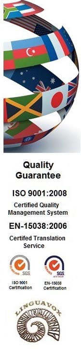A DEDICATED LINCOLNSHIRE TRANSLATION SERVICES COMPANY WITH ISO 9001 & EN 15038/ISO 17100